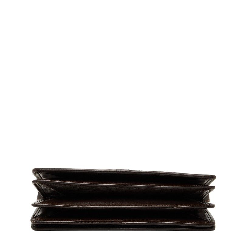 Fendi Zucca Brown Canvas Leather Shoulder Bag