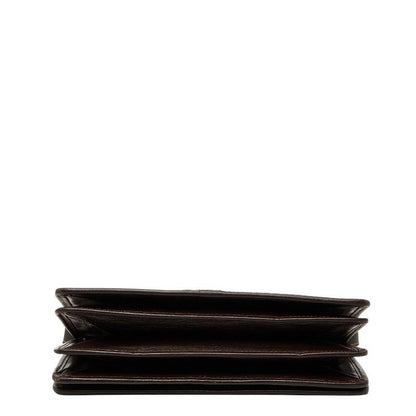 Fendi Zucca Brown Canvas Leather Shoulder Bag