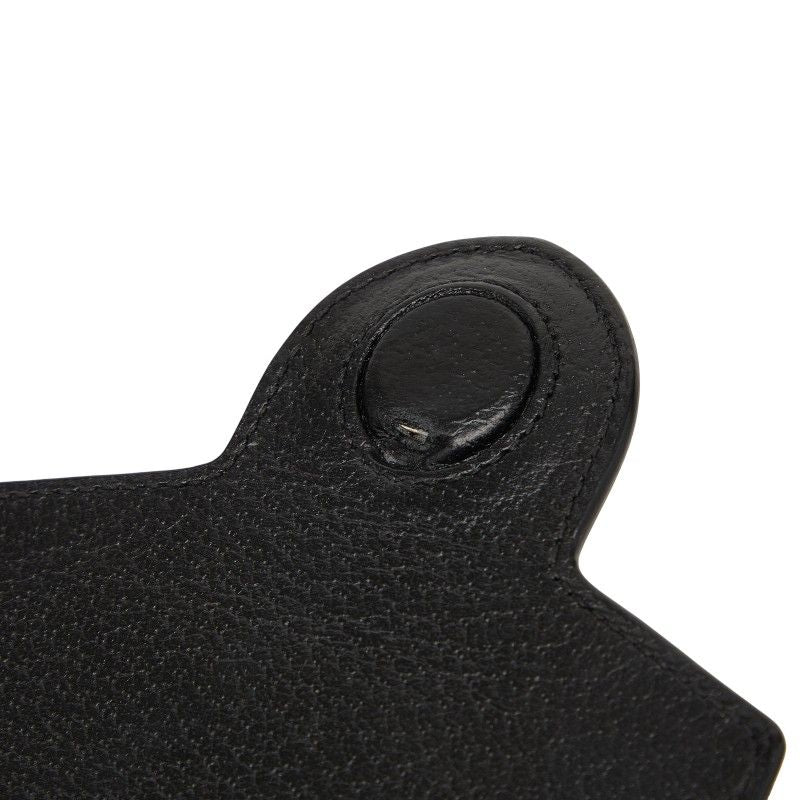 Gucci Horsebit Black Leather Shoulder Bag