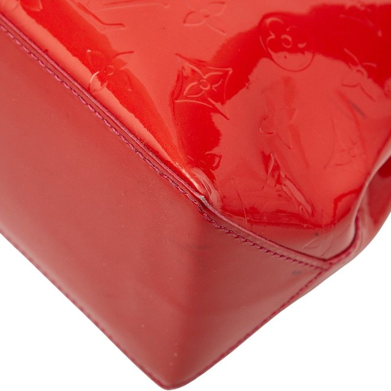 Louis Vuitton Monogram Vernis Wilshire PM Pomme D'amour Red Patent Handbag