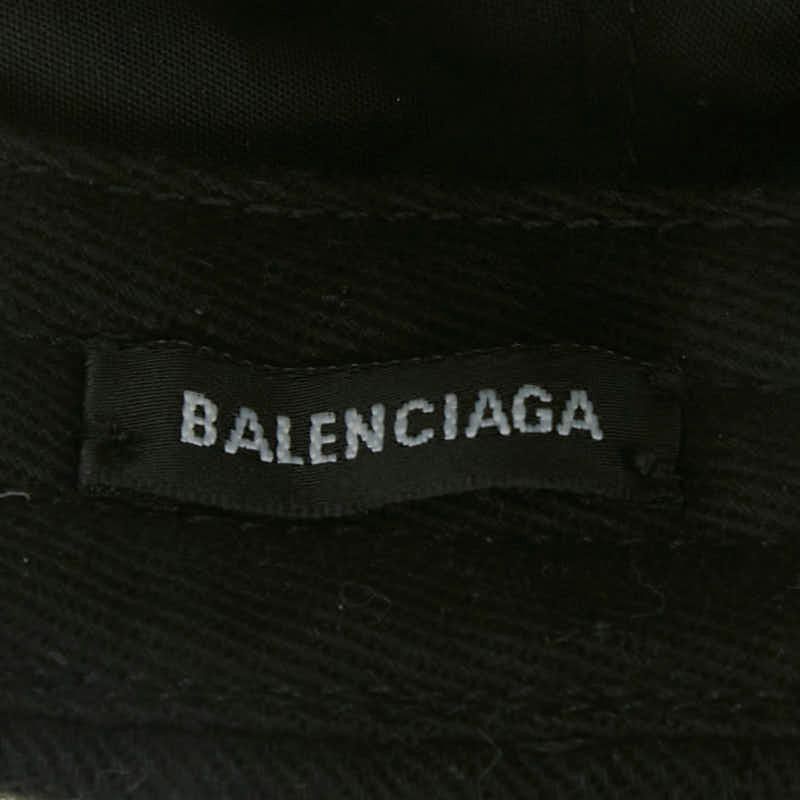 Balenciaga Hat Baseball Cap L Black Cotton
