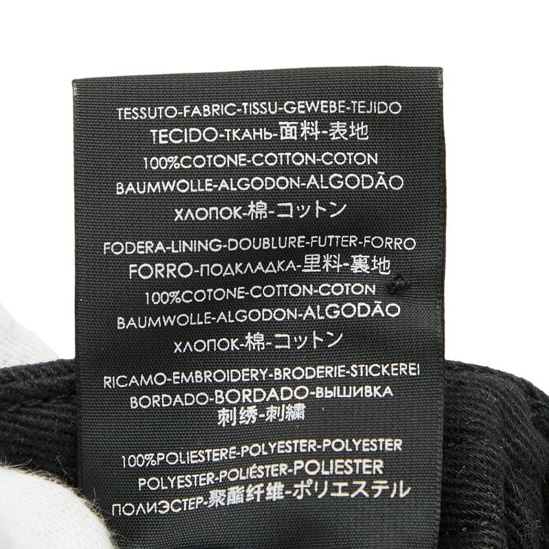 Balenciaga Hat Baseball Cap L Black Cotton
