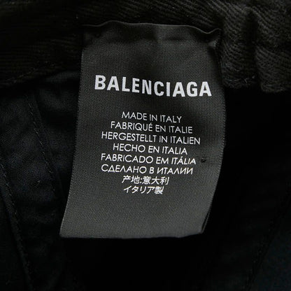 Balenciaga Hat Baseball Cap L Black Cotton