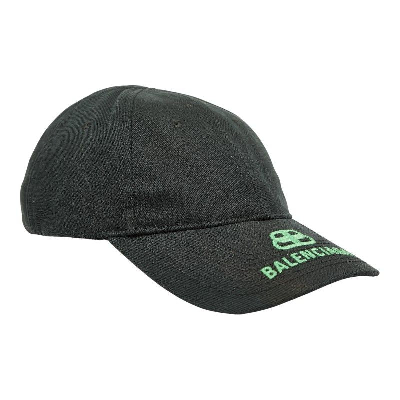 Balenciaga Hat Baseball Cap L Black Cotton