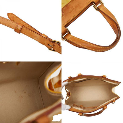Louis Vuitton Monogram Vernis MM 2-Way Shoulder Bag Citrine Yellow