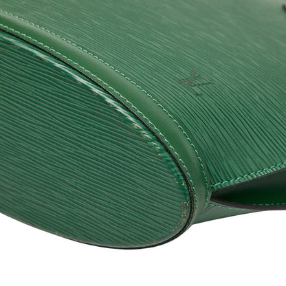 Louis Vuitton Epi Saint Jacques Borneo Green Leather Handbag