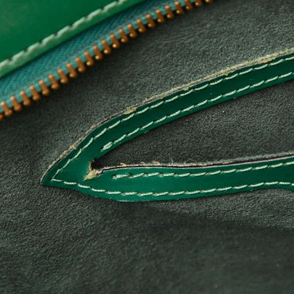 Louis Vuitton Epi Saint Jacques Borneo Green Leather Handbag