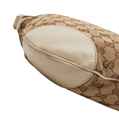 Gucci GG Canvas Sherry Shoulder Bag Beige Multicolor