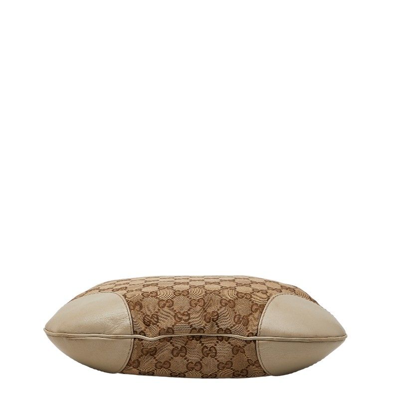 Gucci GG Canvas Sherry Shoulder Bag Beige Multicolor