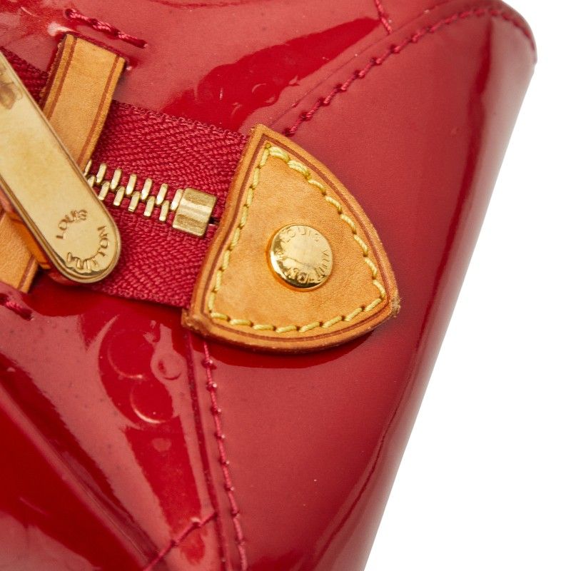 Louis Vuitton Monogram Vernis Rosewood Avenue Pomme D'amour Red Patent Handbag