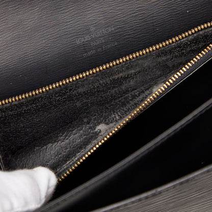 Louis Vuitton Epi Free Run Noir Black Leather Shoulder Bag
