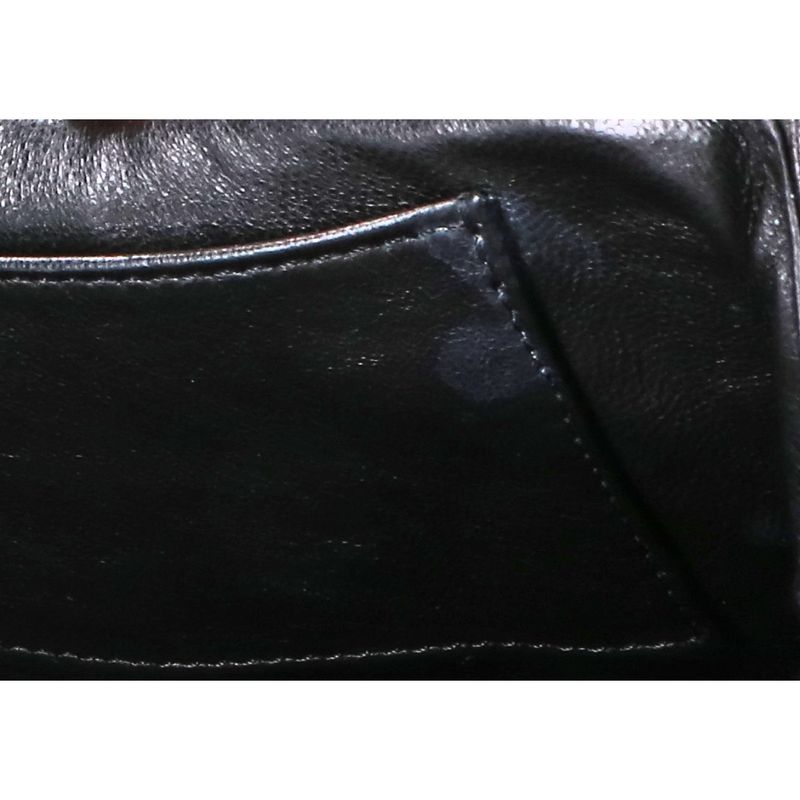 Chanel Collection Lambskin Eagle Chain Clutch ) Black