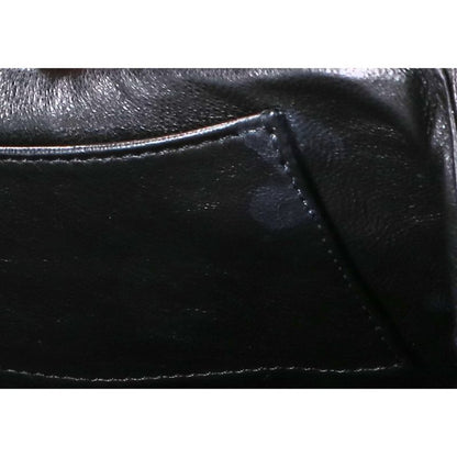 Chanel Collection Lambskin Eagle Chain Clutch ) Black