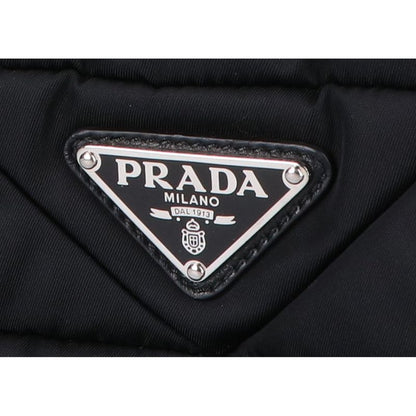 Prada Small Padded Re-Nylon 2-Way Tote ) Black