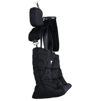 Prada Small Padded Re-Nylon 2-Way Tote ) Black