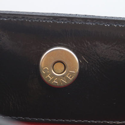 Chanel Black Shiny Aged Calfskin Tote ) Black