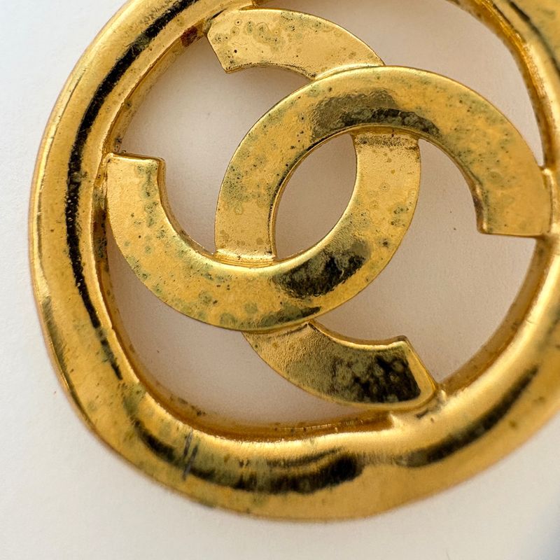 Chanel CC Logo Chain Belt CC Gold Plated
