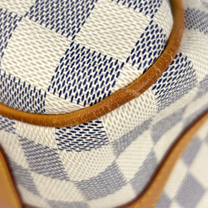 Louis Vuitton Streza GM Tote Shoulder Bag Damier Azur White
