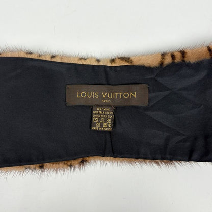 Louis Vuitton Flower Motif Scarf Echarpe Monogram