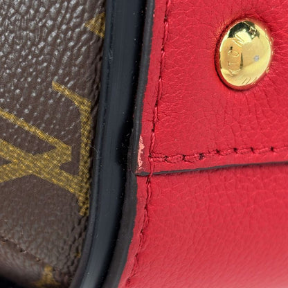 Louis Vuitton Kimono MM Tote Monogram Cerise Brown