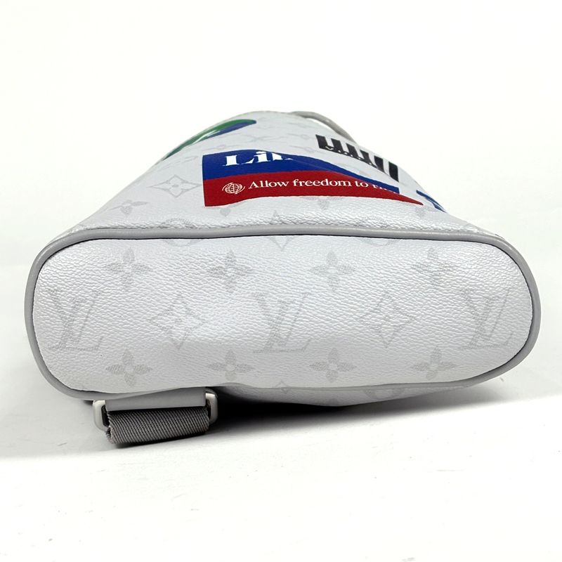 Louis Vuitton Chalk Sling Bag Monogram White