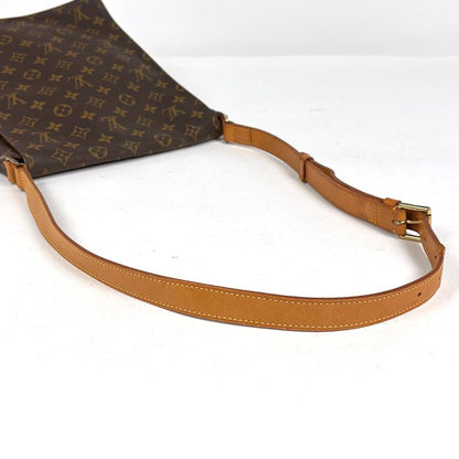 Louis Vuitton Musette Crossbody Shoulder Bag Monogram Brown