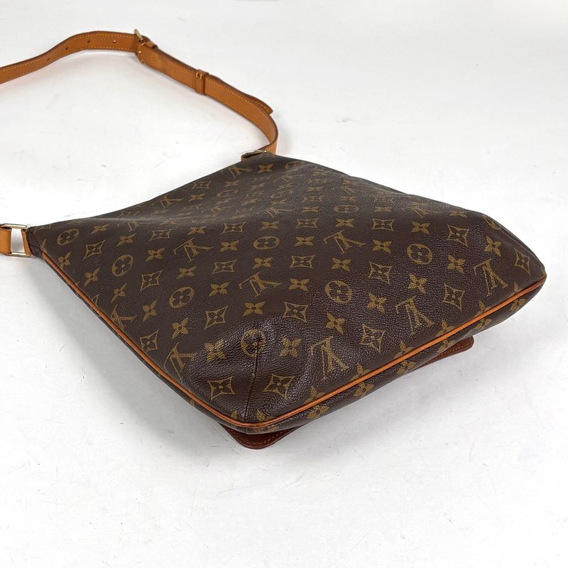 Louis Vuitton Musette Crossbody Shoulder Bag Monogram Brown