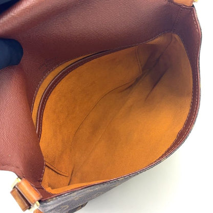 Louis Vuitton Musette Tango Short Strap Monogram Leather Brown Shoulder Bag