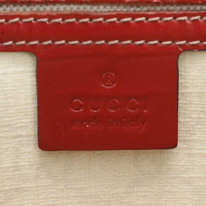 Gucci GG Supreme Tattoo Heart Leather Tote Shoulder Off-white X Red