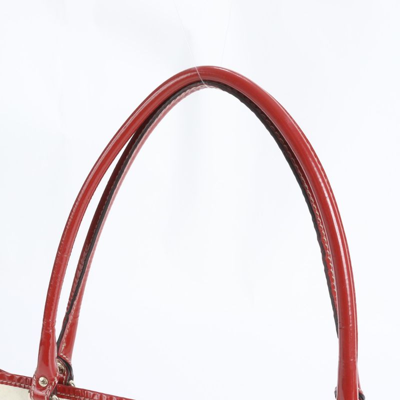Gucci GG Supreme Tattoo Heart Leather Tote Shoulder Off-white X Red
