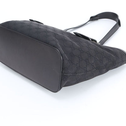 Gucci GG Canvas Leather Shoulder Bag Tote