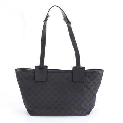 Gucci GG Canvas Leather Shoulder Bag Tote