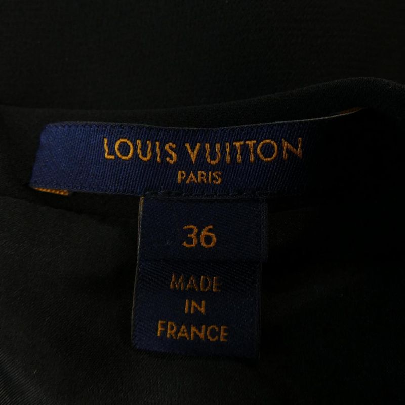 Louis Vuitton Dress Silk Black