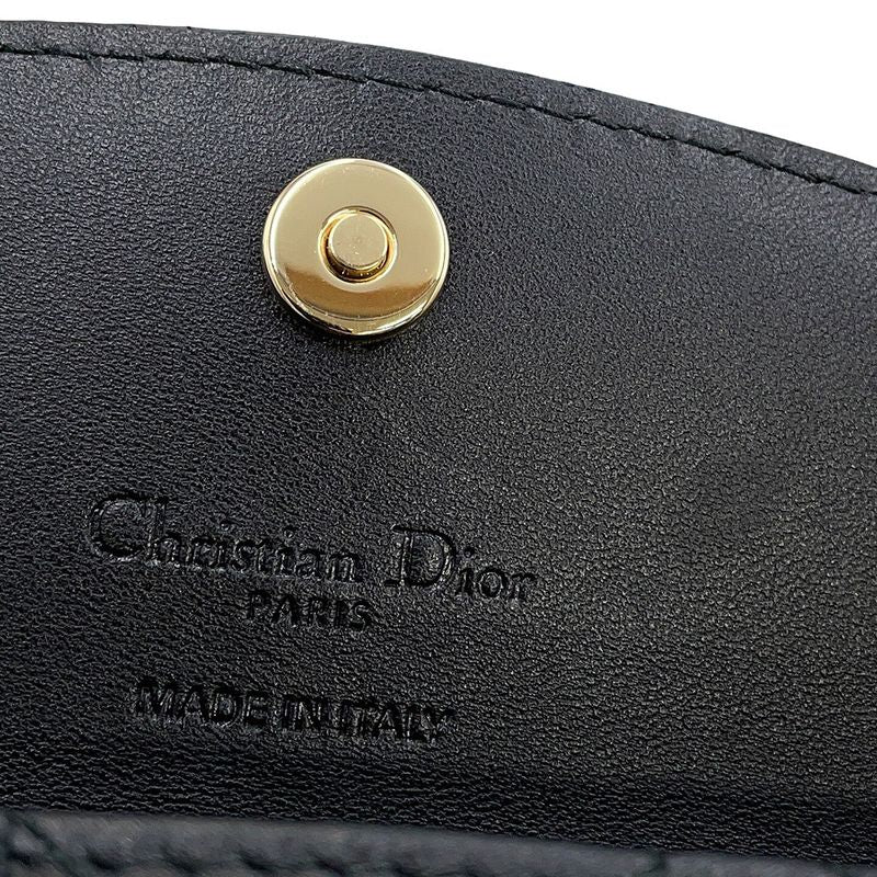 Dior Wallet Cannage My Violet Lambskin