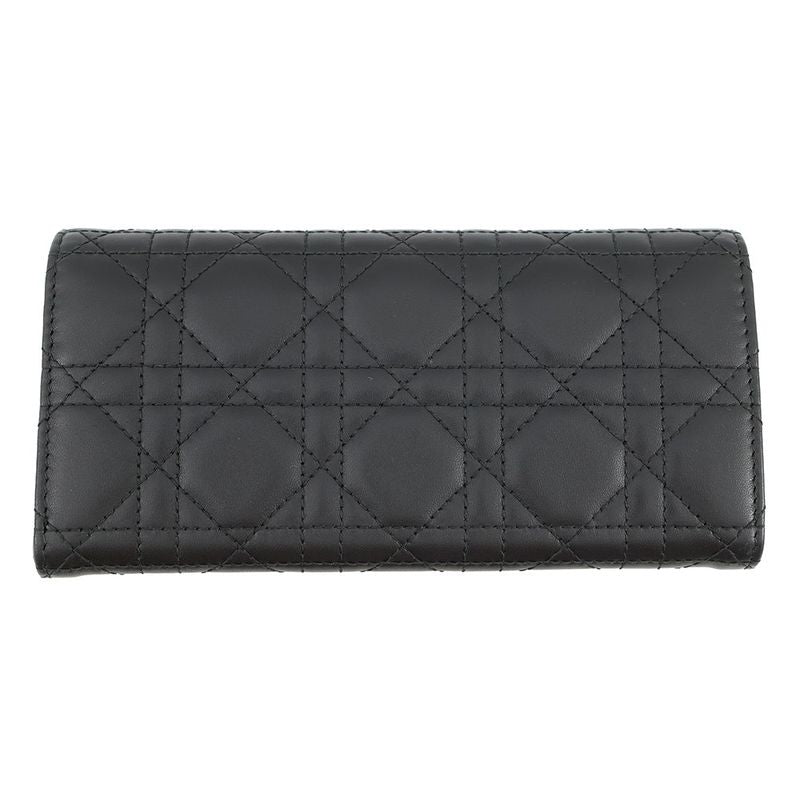 Dior Wallet Cannage My Violet Lambskin