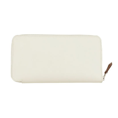 Hermes Wallet Azap Long Silk in New White Silver