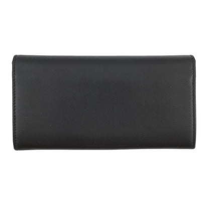 Bvlgari Wallet Black Leather