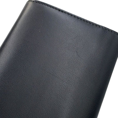 Bvlgari Wallet Black Leather