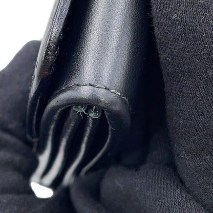 Bvlgari Wallet Black Leather
