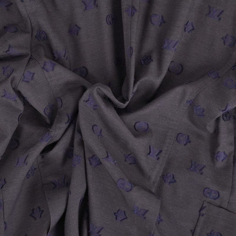 Louis Vuitton Jacket Single Wool Cotton