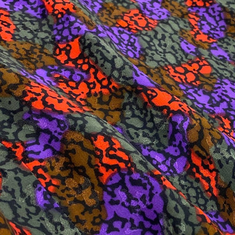 Saint Laurent Vintage Rive Gauche Yves Ribe Bowtie Dress Long All Over Pattern