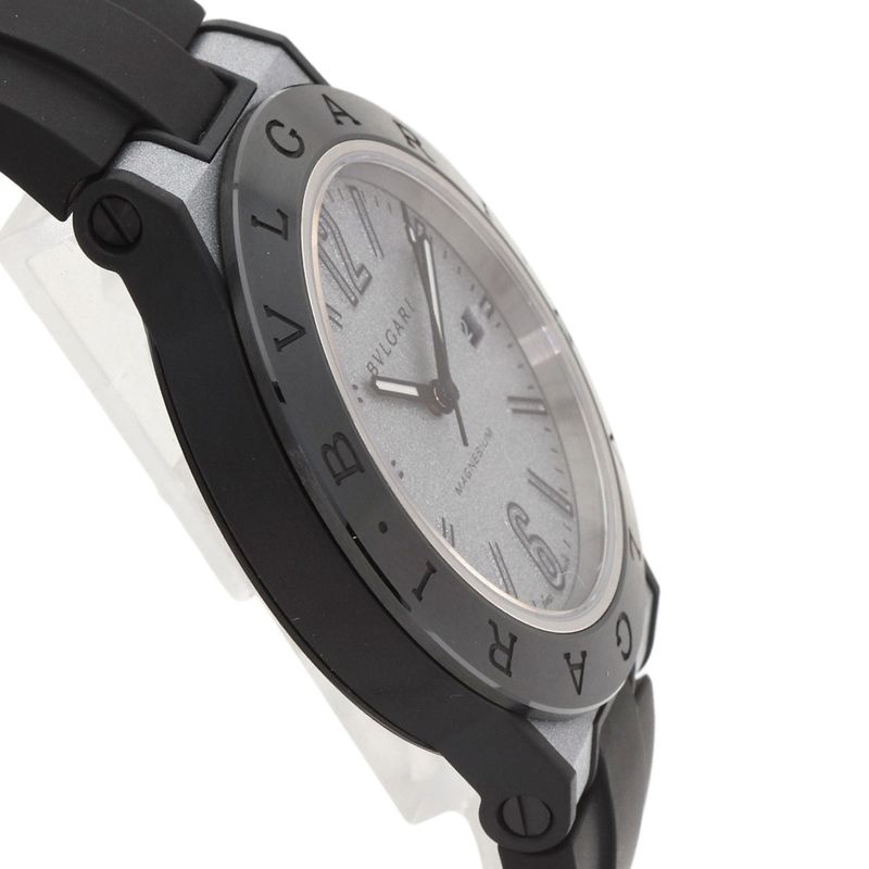 Bvlgari Diagono Magnesium Watch Peek Rubber Ceramic