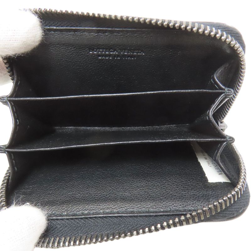Bottega Veneta Intrecciato Coin Case Leather
