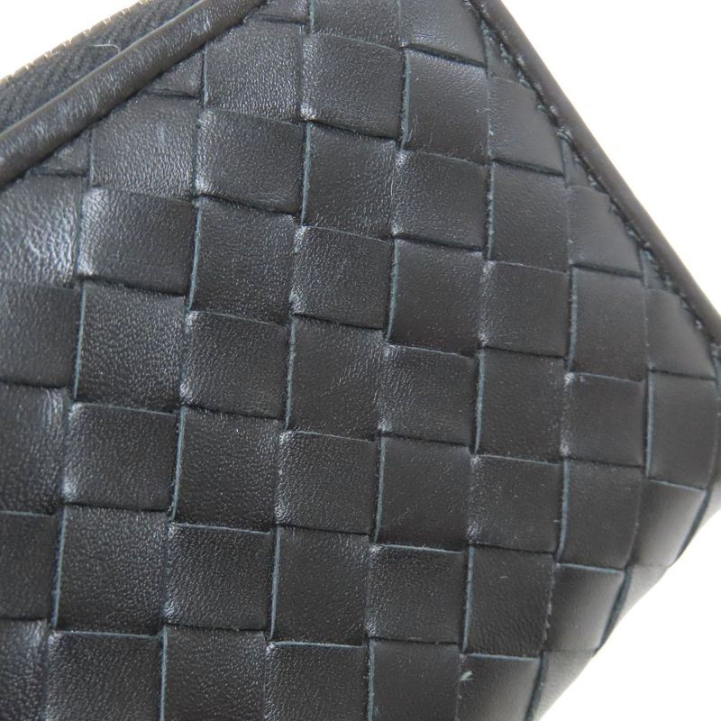 Bottega Veneta Intrecciato Coin Case Leather
