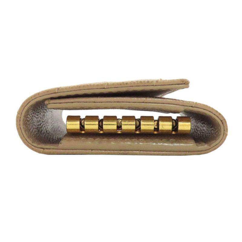 Saint Laurent Logo Key Case Leather Key Holder