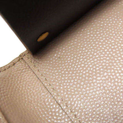 Saint Laurent Logo Key Case Leather Key Holder
