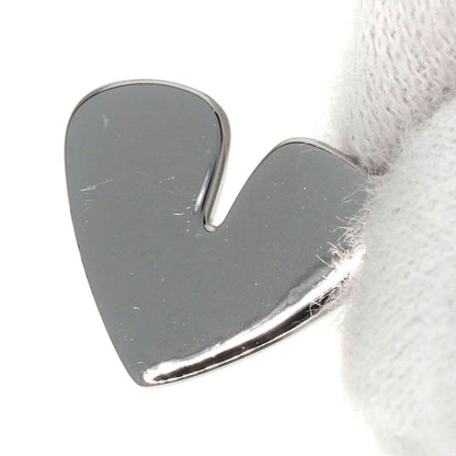 Bvlgari Quarre Heart Charm Pendant Top 18K White Gold