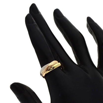 Cartier Trinity 50 Ring 18K Yellow Gold 18K White Pink