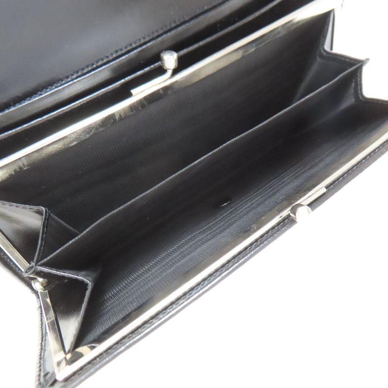 Celine Logo Wallet Leather