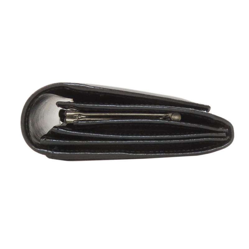 Celine Logo Wallet Leather